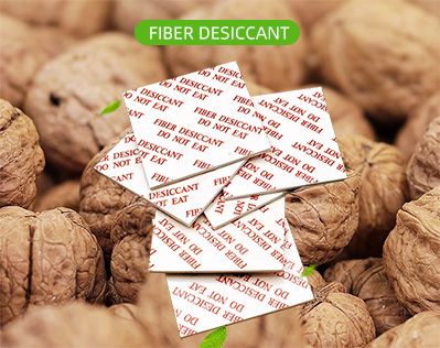 China fiber desiccant sheet food grade 5X5cm 500pcs/bag